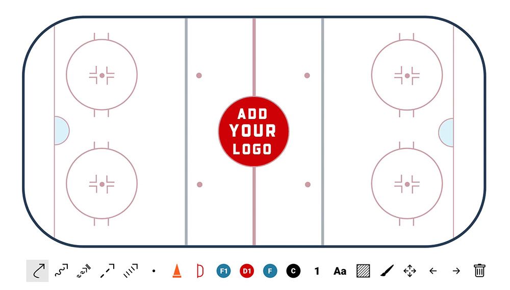 Add Team Logo To Your IHS Drill Drawings Ice Hockey Systems Inc.