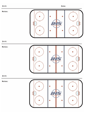 3 rink ice hockey practice sheet