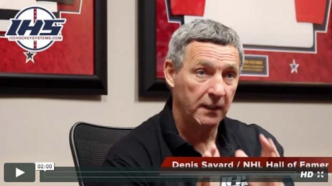 Denis Savard talks about preparing players for a big game